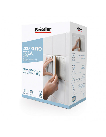 Colle Extra Beissier 2kg Adhérence puissante pour tous supports - BEISSIER