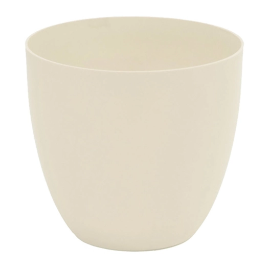 Vase pot de fleur plastique Ocre Ø38cm