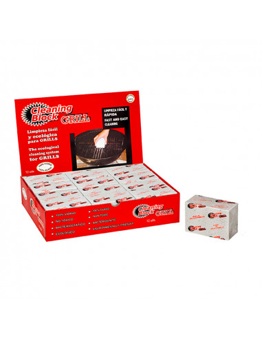 Cleaning Block Pour Barbecue Pack De 12 Unités.