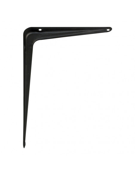 Équerre Papillon AMIG Noire Support mural décoratif en acier noir - AMIG