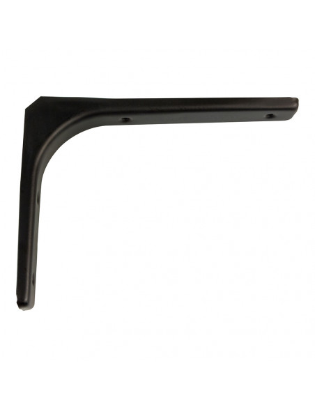 Équerre Angle Aluminium Noir Solidité Aluminium Noir 4mm AMIG - AMIG