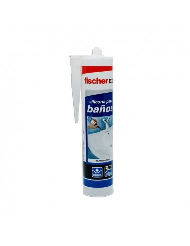 Silicone Sanitaire Transparent 300 Ml 20819 Fischer.