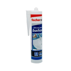 Silicone Sanitaire Transparent 300 Ml 20819 Fischer.