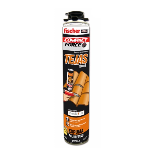 Mousse Pu Tuiles Pistolet 750ml 53437 Fischer.