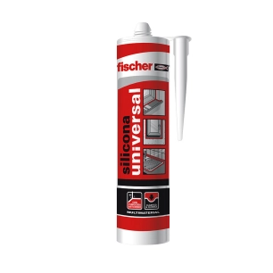 Silicone sanitaire Blanc F98647 280ml - Fischer