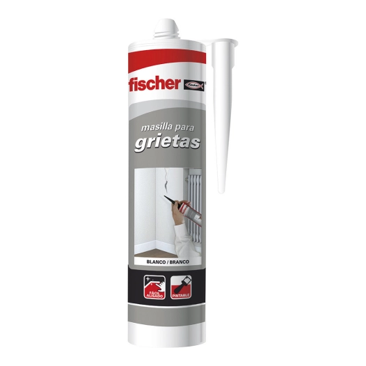 Mastic Pour Fissures Fischer Couleur Grise 300ml. 98677
