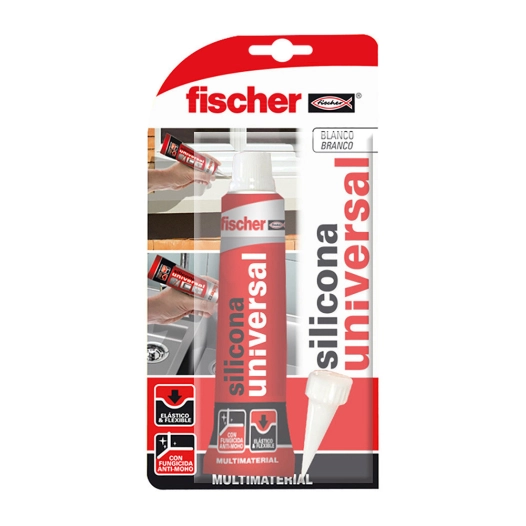 Blister Silicone Universelle Transparente 98719 Fischer 50ml.