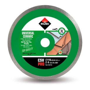 Disque Diamant Csv Ø115mm Pro 25910 Rubi