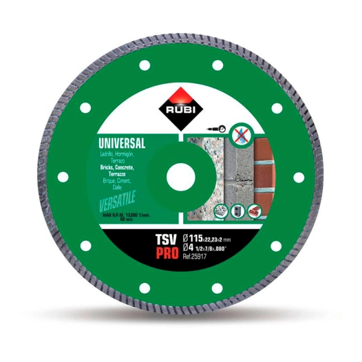 Disque Diamant Tsv Ø115mm Pro 25917 Rubi