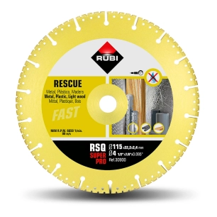 Disque Diamant Rescate Vacuum Brazed Rsq Ø115mm Superpro R30900 Rubi
