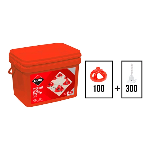 Kit Cyclone Ls 1,5mm. (100 C + 300 B) R35964 Rubi