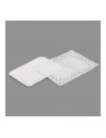12 Sac 4 Plat Rectangulaire Avec Dentelle 14x21cm