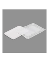 12 Sac 4 Plat Rectangulaire Avec Dentelle 14x21cm