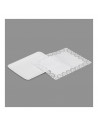 12 Sac 2 Plat Rectangulaire Avec Dentelle 22x28cm