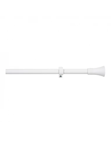 Kit Barre Rideau Cne Extensible De 110 À 200cm Blanc Stor Planet