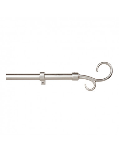 Kit Barre De Rideau Baculo Extensible De 160 À 300cm Silver Stor Planet.