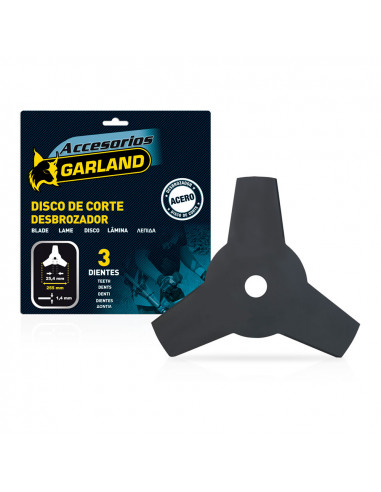 S.Of. Lame 3d Pour Débroussailleuse 255x25,4x1,4mm 7100255143 Garland