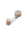 5 Butee De Retention Rotative Metallique Beige (BLISTER) Inofix