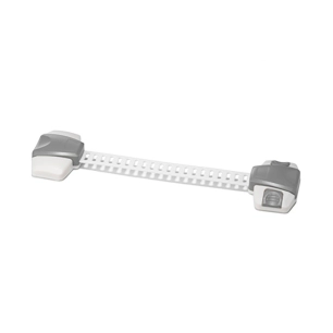 3 Fermeture Securite Multiusage Modele Ajustable Blanc (BLISTER) Inofix