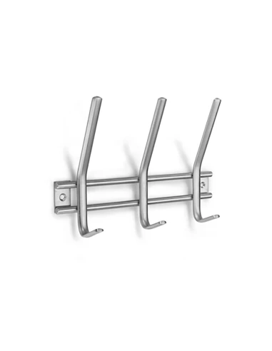 Porte-Manteaux Inox Crochets Doubles (BLISTER) Inofix