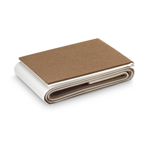 Pack De 1 Patin En Feutre Marron Synthetique Adhesif 1000x85mm Plasfix Inofix