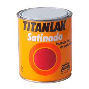 Titanlak Blanc Satiné Laque Émail Polyuréthane 750ml Titan 11140034
