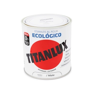Émail Blanc Mat À Base D'eau Écologique 250ml Titanlux 02t056614