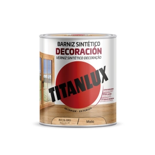 Vernis Synthétique Mat Incolore Decoration 250ml Titanlux M12100014
