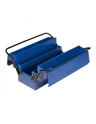 Boîte Porte-Outils 2 Poignées Et 5 Plateaux 500x210x245mm 902131 Irimo