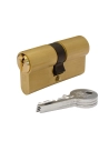 Cylindre F5s3535l Laiton 70mm (35+35mm) Came Longue 15mm. Avec 3 Clés Serrette. Ifam