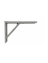 Equerres D´ Acier Pliant Abat-Table Argent 30x40cm.
