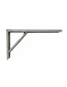 Equerres D´ Acier Pliant Abat-Table Argent 30x52cm.
