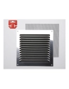 Grille Avec Toile Moustiquaire 0.6 Acier Inoxydable 150x150mm (G)
