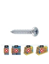 Boite De 100 Agrafes À Vis N°35 4.8 X 25 Din / Ref Tg