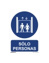 Panneau Utilisation Obligatoire ''SOLO Personas'' (PVC 0.7mm) 30x40cm