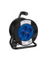 Enrouleur De Cable 15m 3x1,5mm Avec 4 Prises Bipolaires Et T/Tl Solera. 7423/2