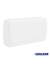 Double Boitier De Jonction Et Derivation 148x72x28mm. S. Mural Solera Mur64u