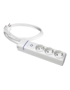 Base Multiple 3 Prises T/Tl + Interrupteur D'éclairage. 1.5m De Cable H05vv-F 3g1,5mm² 8013pil Solera