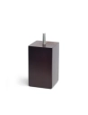 Pied Carré Hêtre Couleur Wengué Mod.433 Dimensions 6x6x10cm Rei
