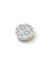 Lot 4 Boutons Ronds Pour Meuble Bois Rose Mod.E222 Ø40mm. Rei