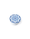 Lot 4 Boutons Ronds Pour Meuble Bois Bleu Mod.E242 Ø38mm. Rei