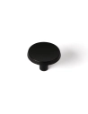 Lot 2 Boutons Ronds Pour Meuble Métal Noir Mat Mod.774 Ø35mm. Rei