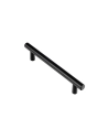 Lot 4 Poignée De Meuble Inox Noir Mat Mod.891h Entr'axe 128mm. Rei