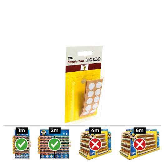 Boite 10 Blisters De 20 Cache-Vis Adhésifs Din / Ref Mtap Couleur Blanc - Celo.