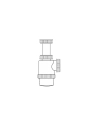Siphon Bouteille Extensible 1'' 1/2''