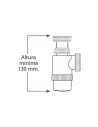 Mini Siphon Bouteille Extensible 1'' 1/2''