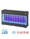 Exterminateur D'insectes Électronique Professionnel Led 11w 47x10x26.3cm Couleur Noire Edm