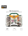 Set De 150 Accessoires Pour 08709 Koma Tools