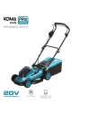 Tondeuse 20v (BRUSHLESS Sans Batterie Et Chargeur) 97x93cm Koma Tools Pro Series Battery