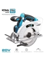 Scie Circulaire 20v (BATTERIE Et ??CHARGEUR Non Inclus) 30,1x21,5cm Koma Tools Pro Series Battery